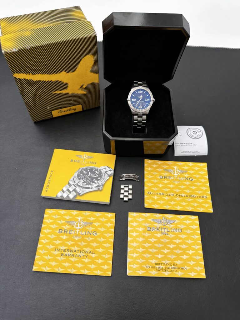 Breitling Aerospace full set box and papers