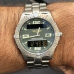 Breitling E75362 on wrist