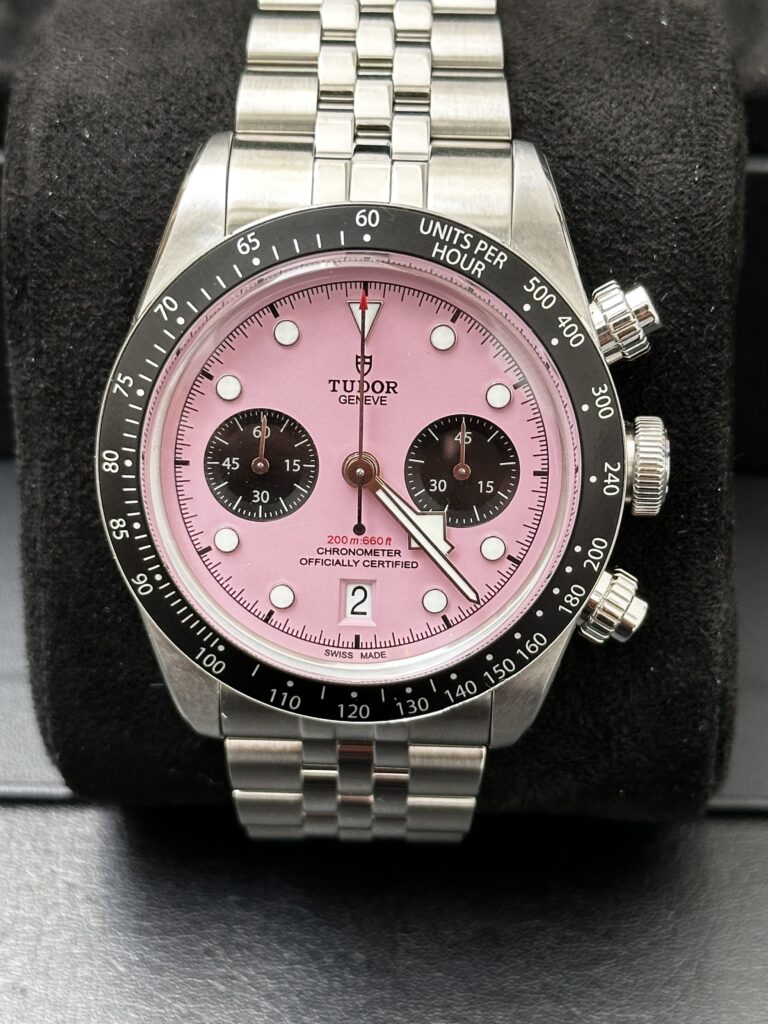 Tudor Black Bay Chronograph 79360N case and dial