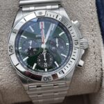 Breitling Chronomat B01 42 green dial AB013401L1A1