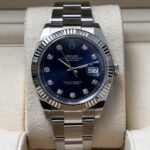 Rolex Datejust 41 126334 blue diamond dial