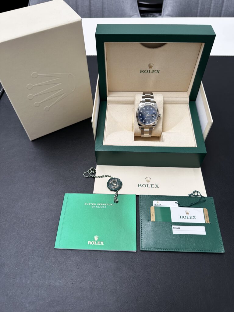 Rolex Datejust 41 box and papers