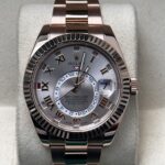 Rolex Sky-Dweller 326935 Everose gold front view
