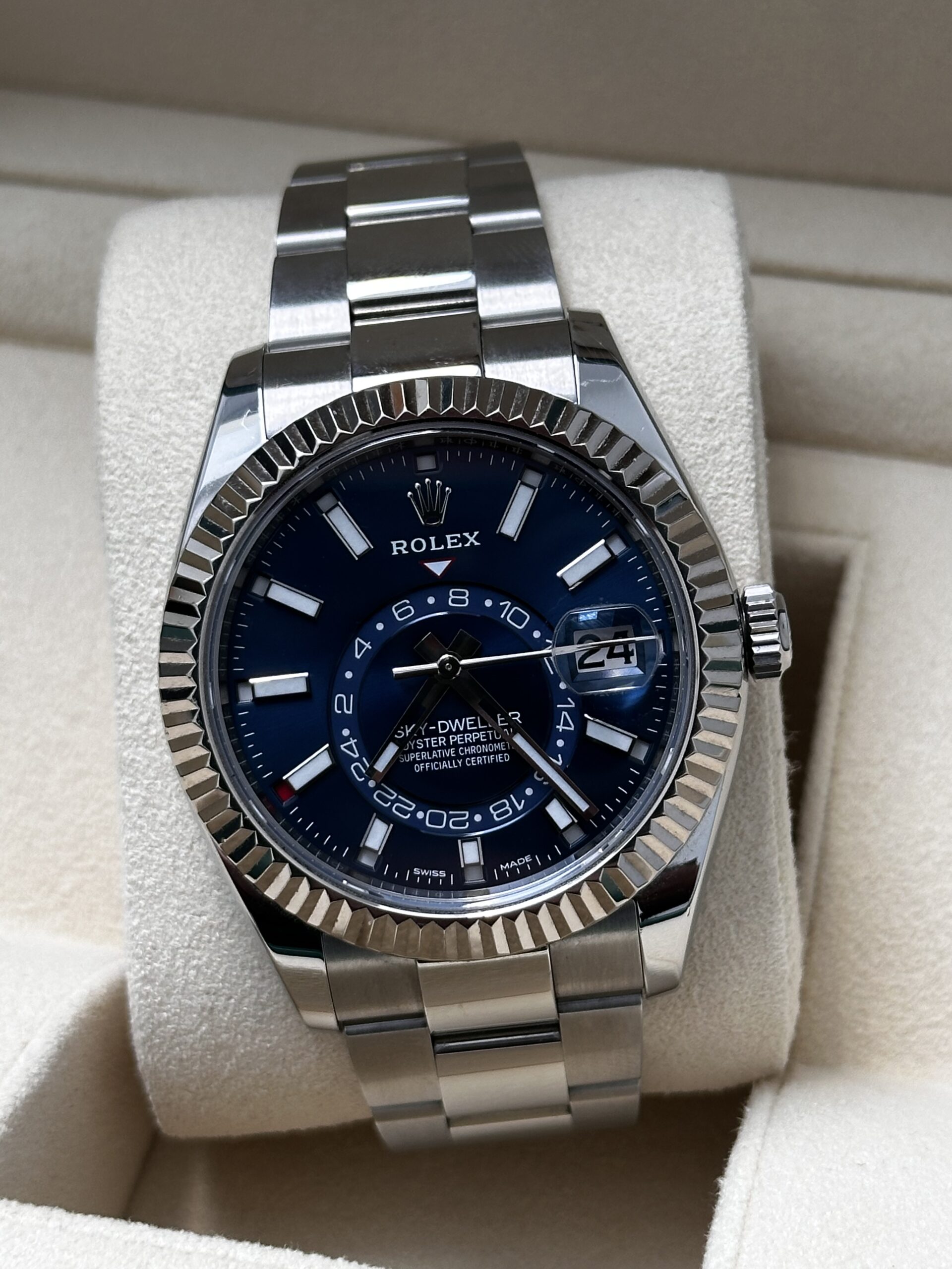 Rolex Sky-Dweller Blue Dial