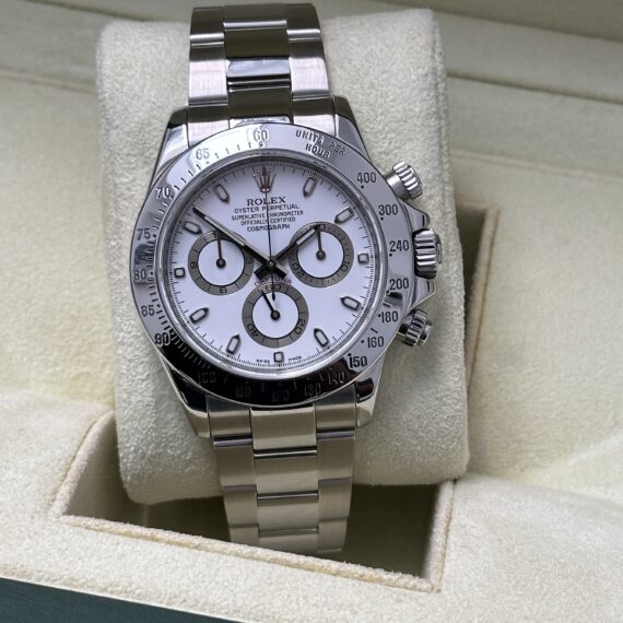 Rolex Daytona White Dial