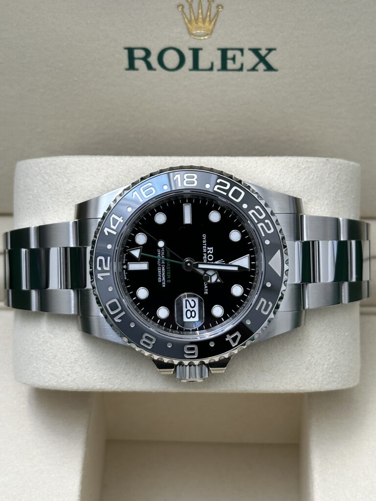 Rolex GMT black dial
