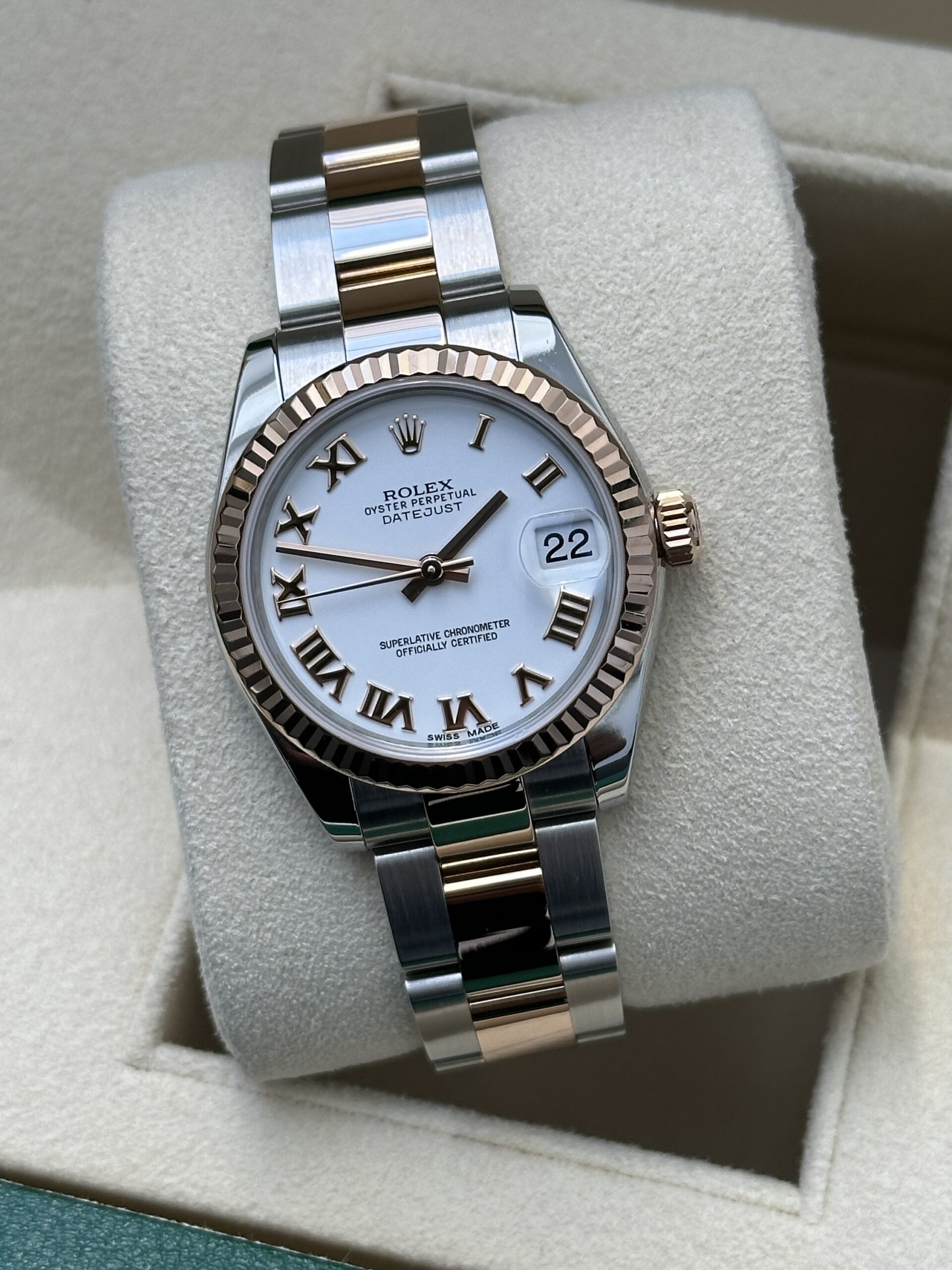 Rolex Datejust 31mm Steel and Rose Gold
